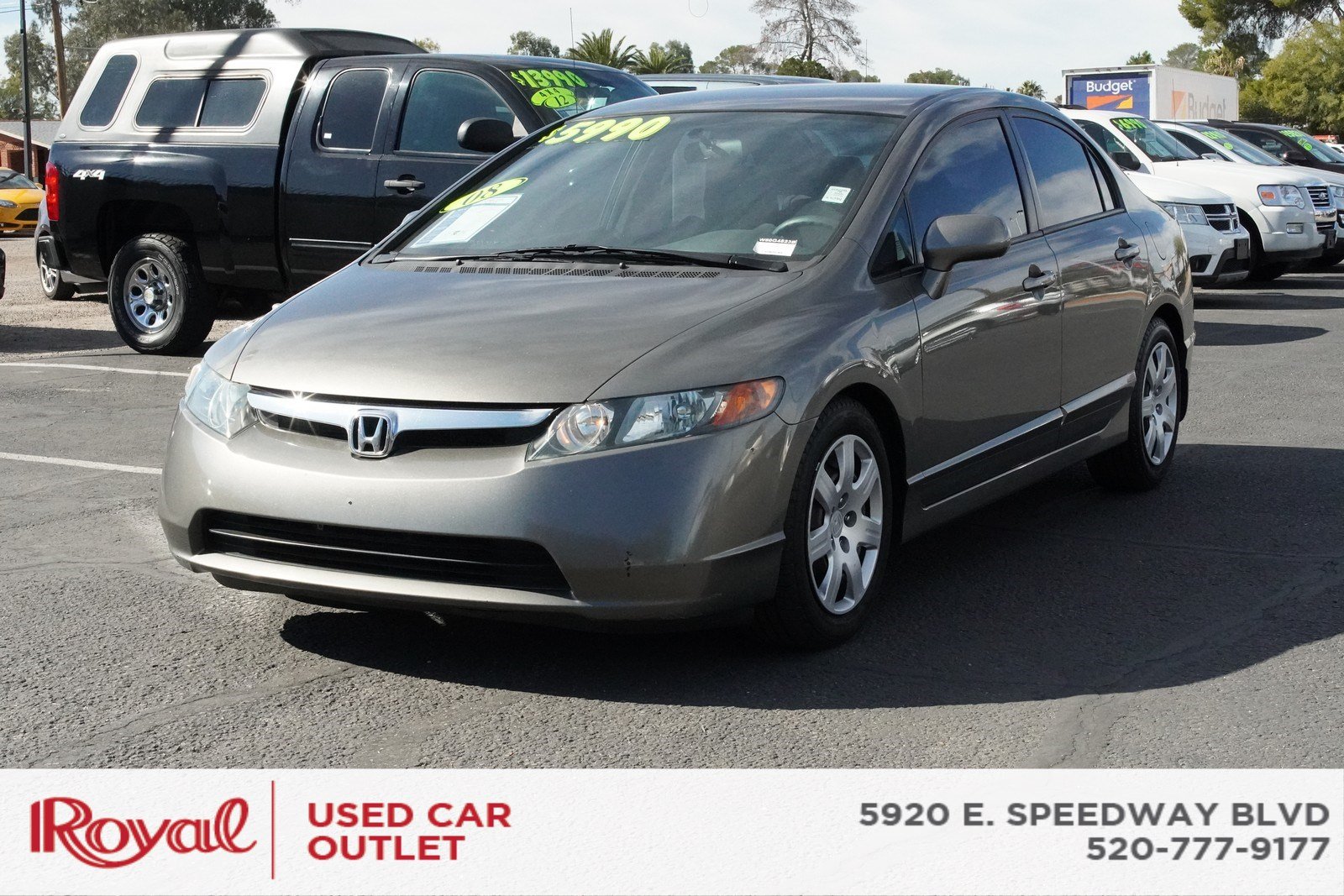 Pre Owned 2008 Honda Civic Sdn Lx 4dr Car In Tucson W50g4823b