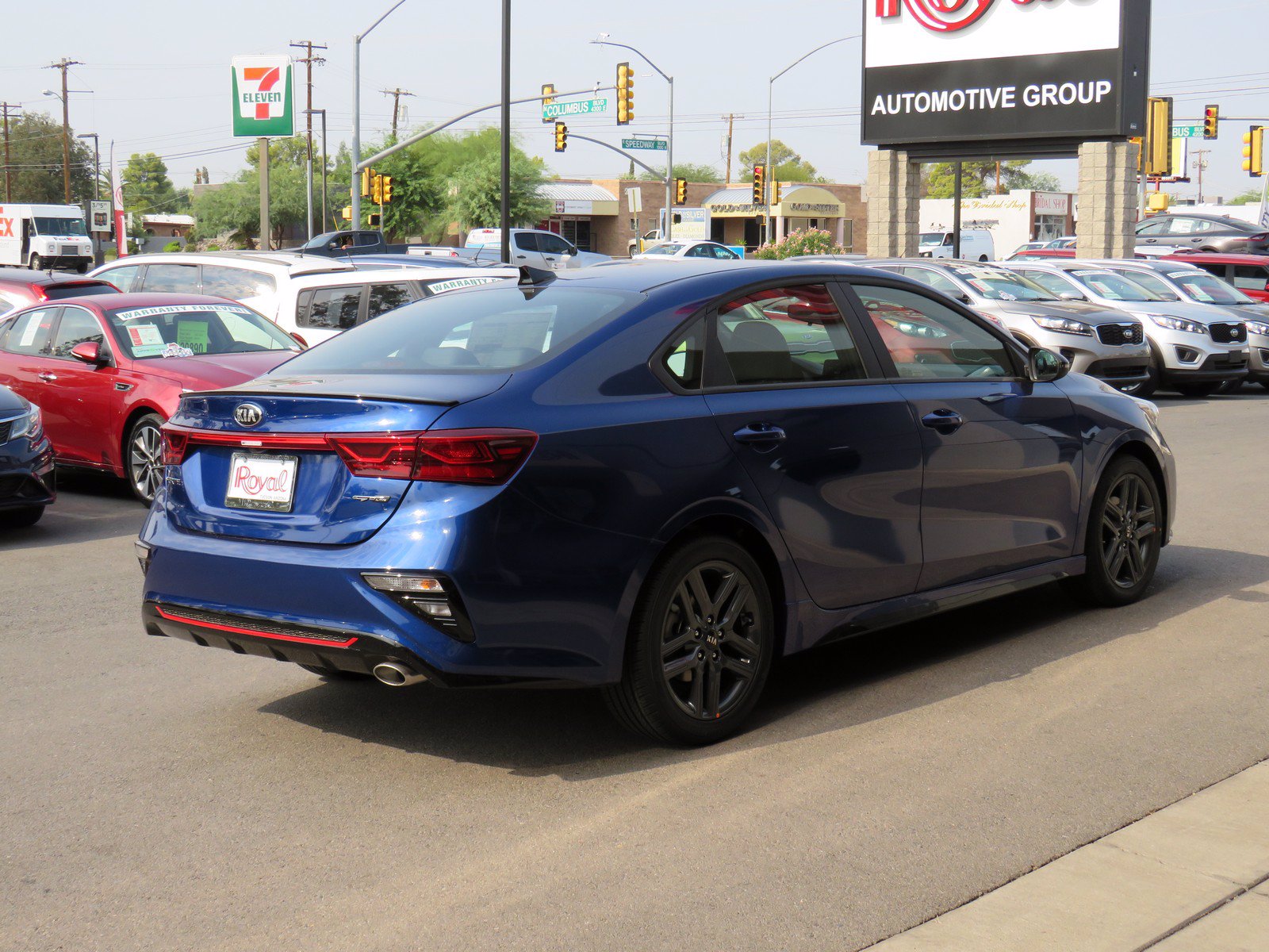 new 2021 kia forte gtline sedan in tucson k25112  royal